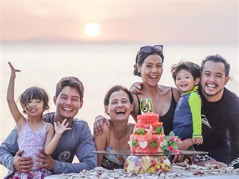 Daniel Matsunaga and family celebrate mom's 61st .